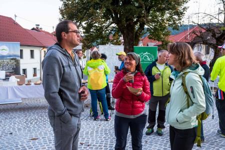 V Višnji Gori pozdravili pohodnike dobrodelnega Glavarjevega pohoda 6